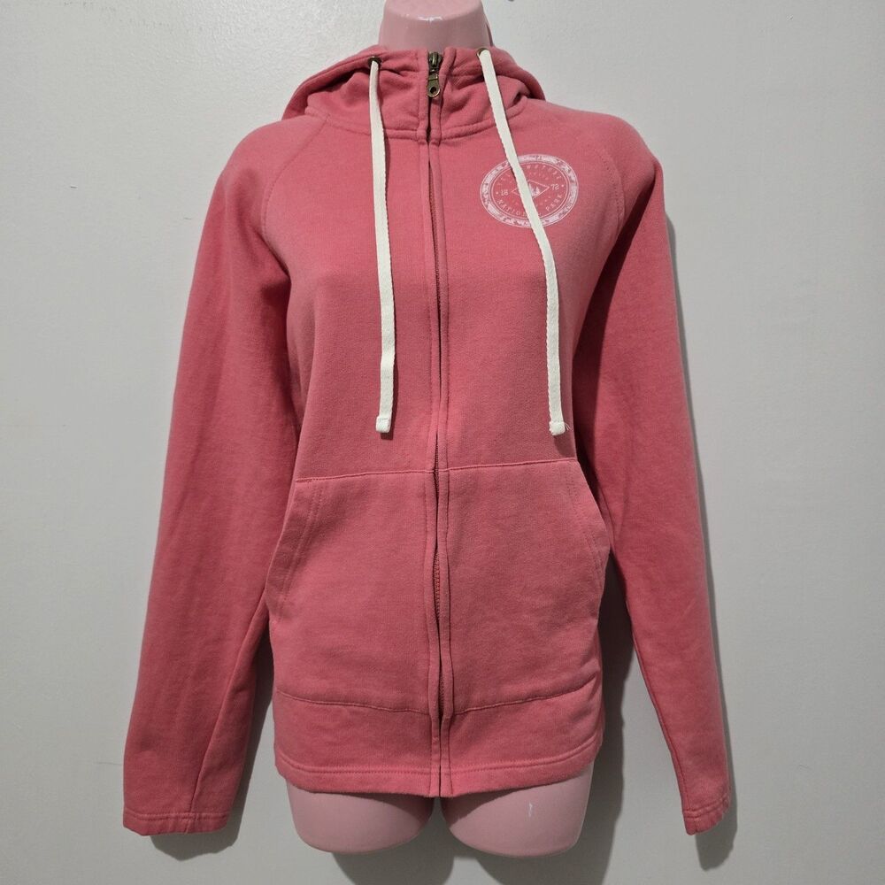 Prairie Mountain - Size XXL - Sweater - Zip Up Hoodie Yellowstone - Coral Pink